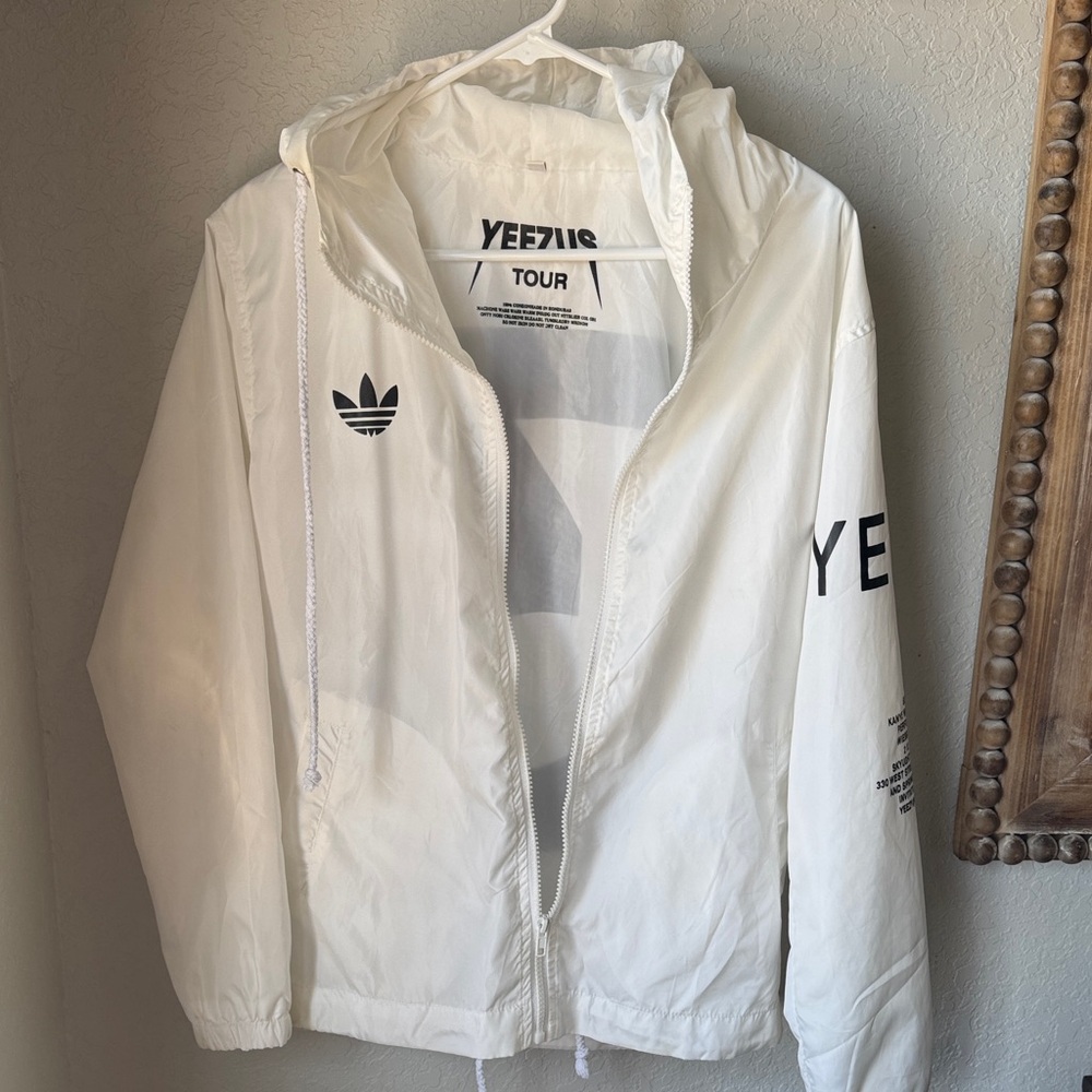 Yeezy White Lightweight Jacket